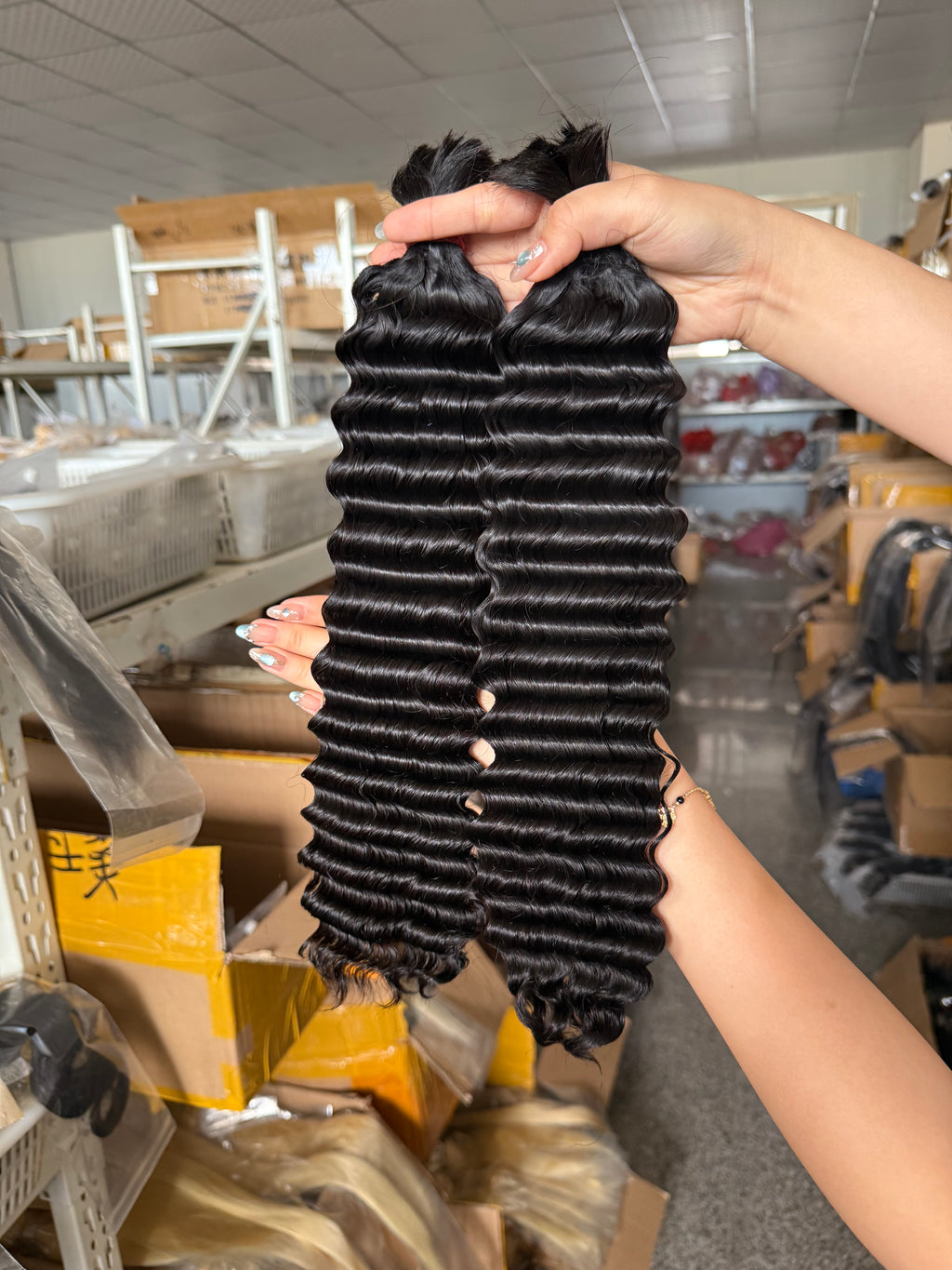 Premium Virgin Hair 13A Deep Wave Hair Bundle 100% Human Hair