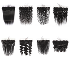 HD 13x6 Lace Frontal Human Hair Frontal Swiss Lace Deep Wave Deep Curly Water Wave