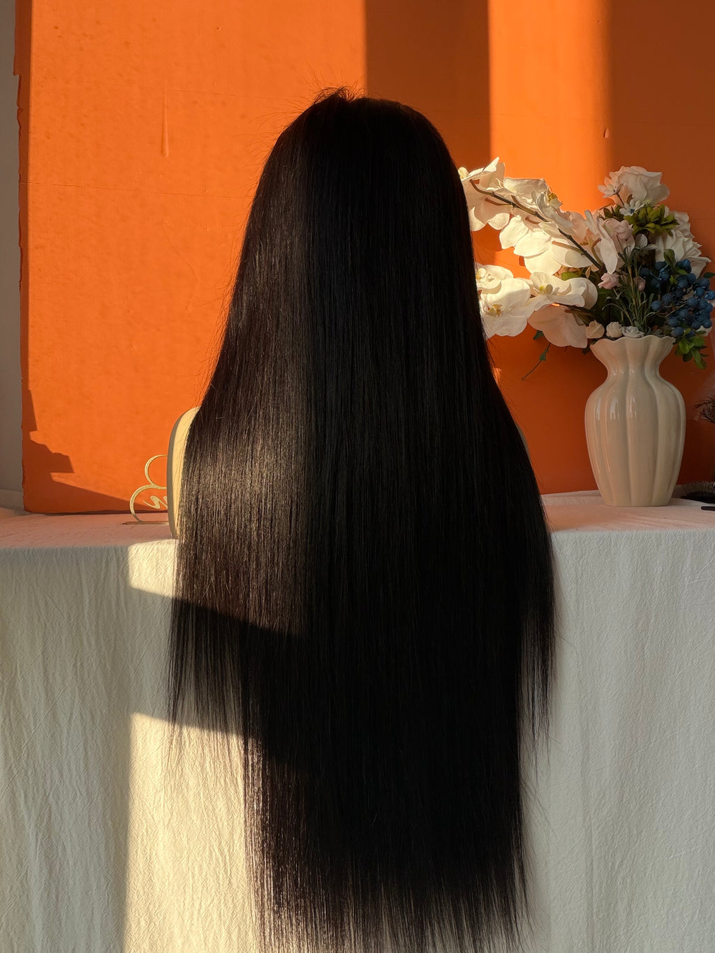 Premium Virgin Hair HD 5x5 Lace Closure Wig Straight Human Hair Wig 200% Density Pre Plucked Invisible Lace