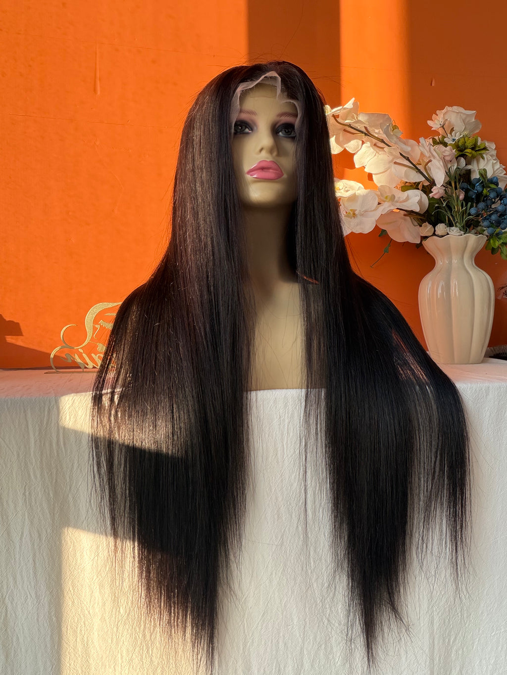 Premium Virgin Hair HD 13x4 Full Frontal Wig 200% Density Straight
