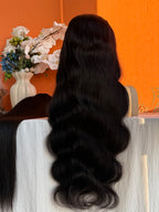 Premium Virgin Hair HD 13x4 Full Frontal Wig 200% Density Body Wave