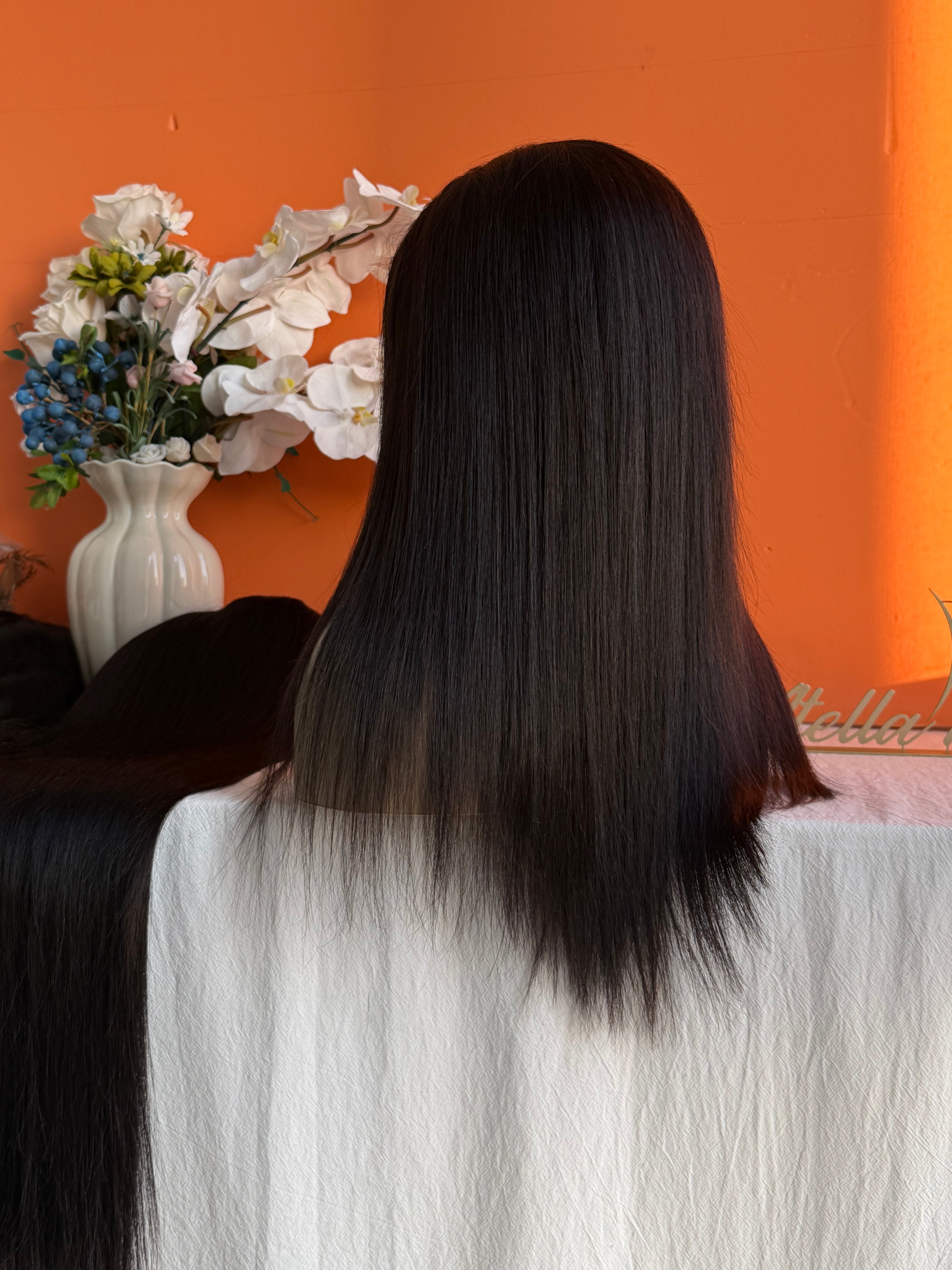 Premium Virgin Hair HD 13x4 Full Frontal Wig 200% Density Straight