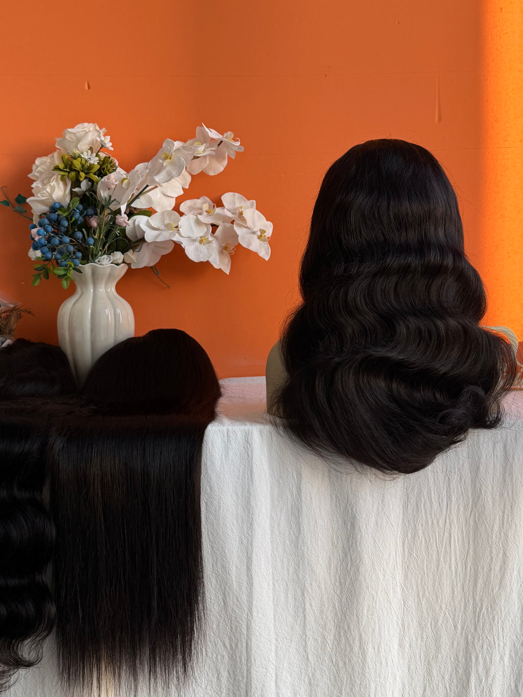 Premium Virgin Hair HD 13x4 Full Frontal Wig 200% Density Body Wave