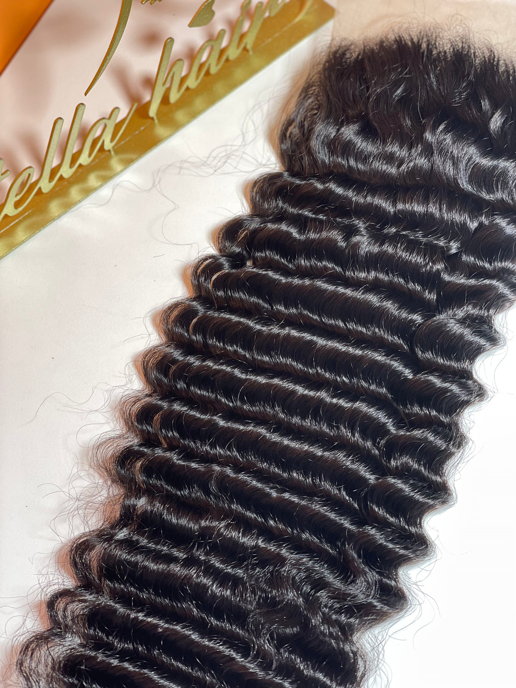 HD 13x6 Lace Frontal Human Hair Frontal Swiss Lace Deep Wave Deep Curly Water Wave