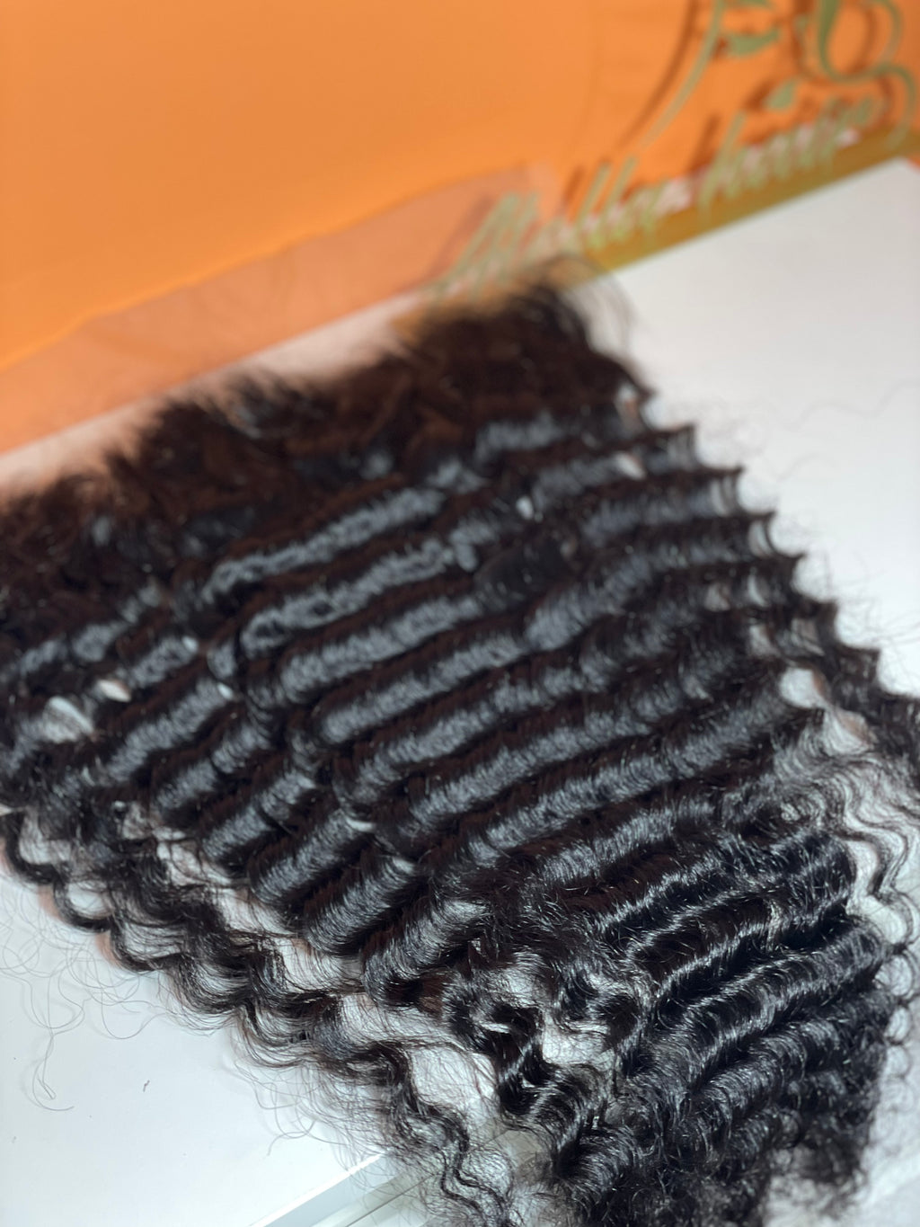 HD 13x6 Lace Frontal Human Hair Frontal Swiss Lace Deep Wave Deep Curly Water Wave