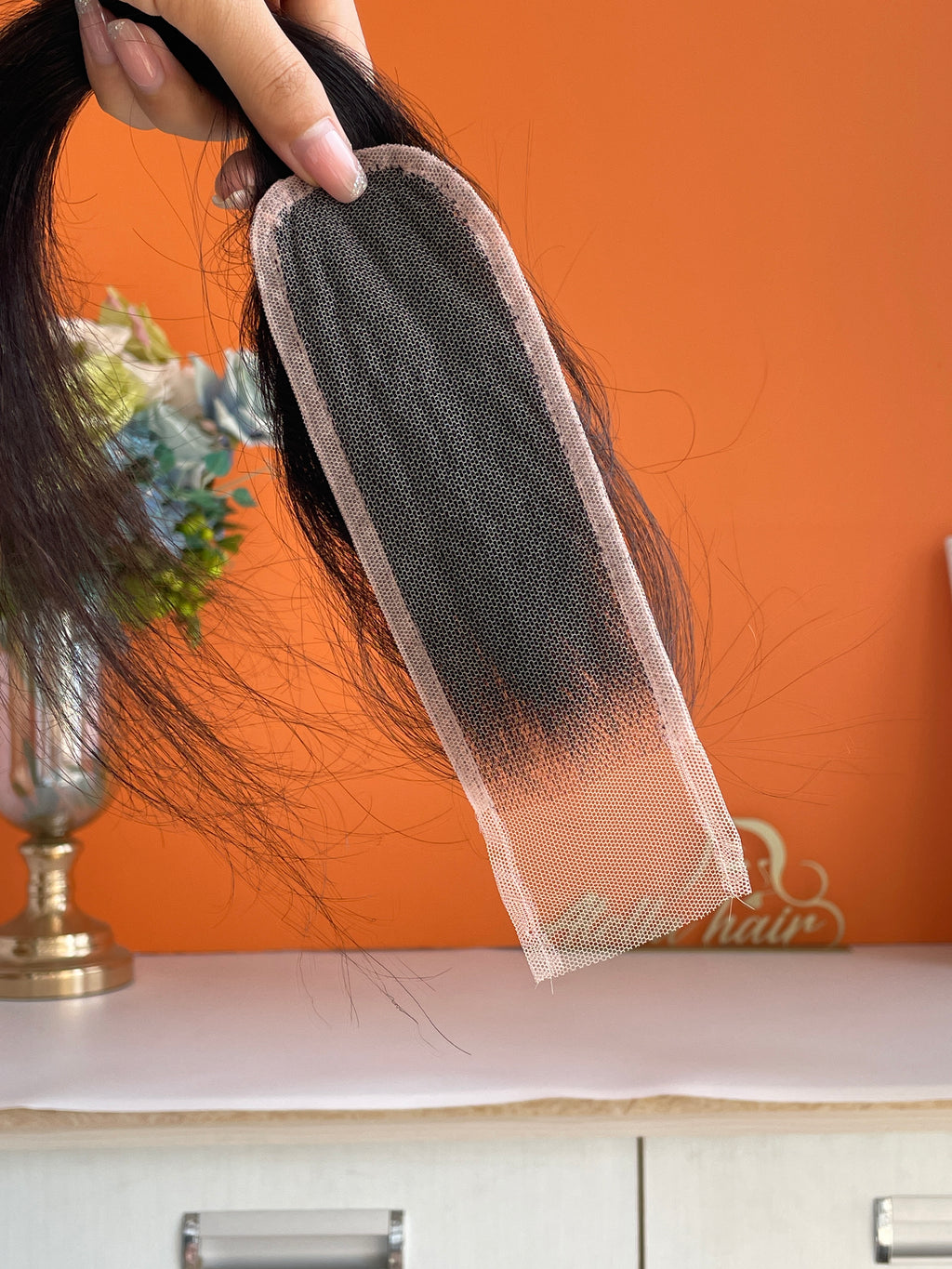 HD 2x6 Lace Closure Human Hair Swiss Lace Straight Body Wave