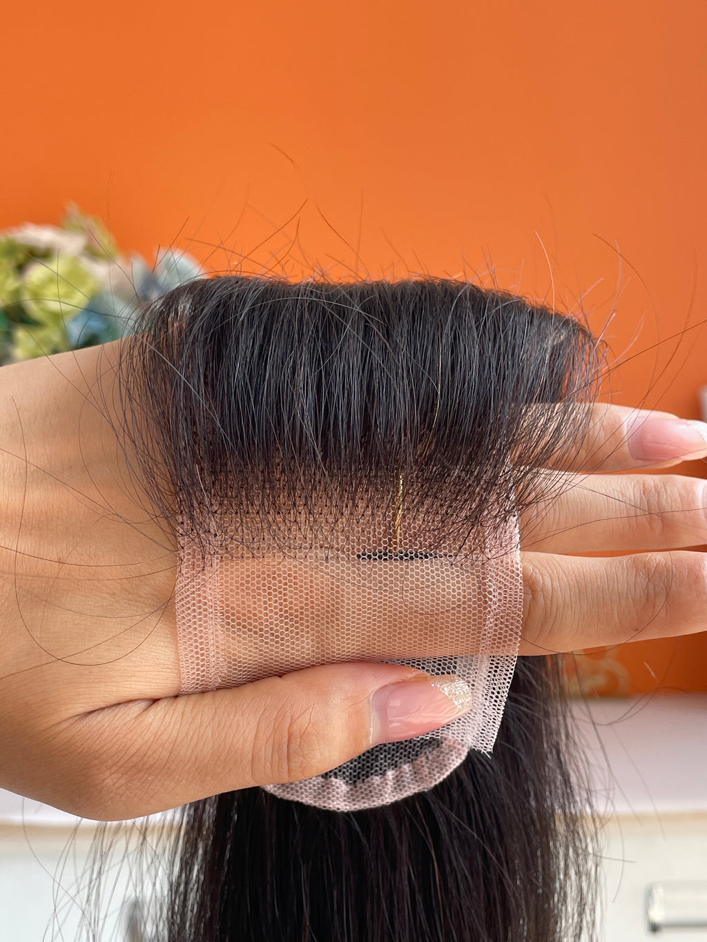 HD 2x6 Lace Closure Human Hair Swiss Lace Straight Body Wave