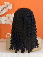 Premium Virgin Hair HD 5x5 Lace Closure Wig Burmese Spiral Curly Human Hair Wig 200% Density Pre Plucked Invisible Lace