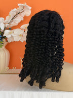 Premium Virgin Hair HD 5x5 Lace Closure Wig Burmese Spiral Curly Human Hair Wig 200% Density Pre Plucked Invisible Lace