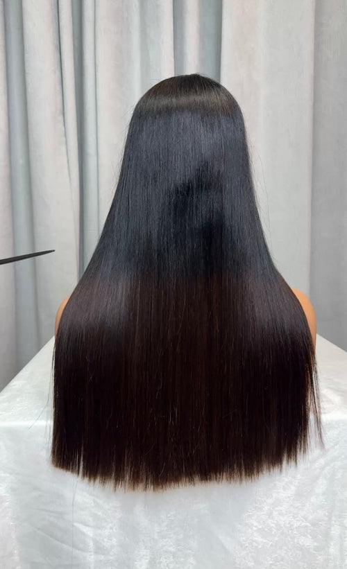 5x5 Lace Closure Wig Transparent Lace Bob Wig