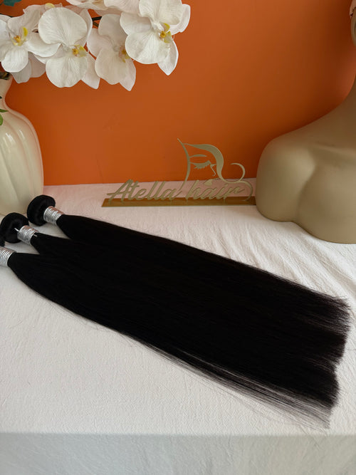 10A Virgin Indian Hair Straight Hair Bundles
