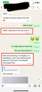 Hair Feedback