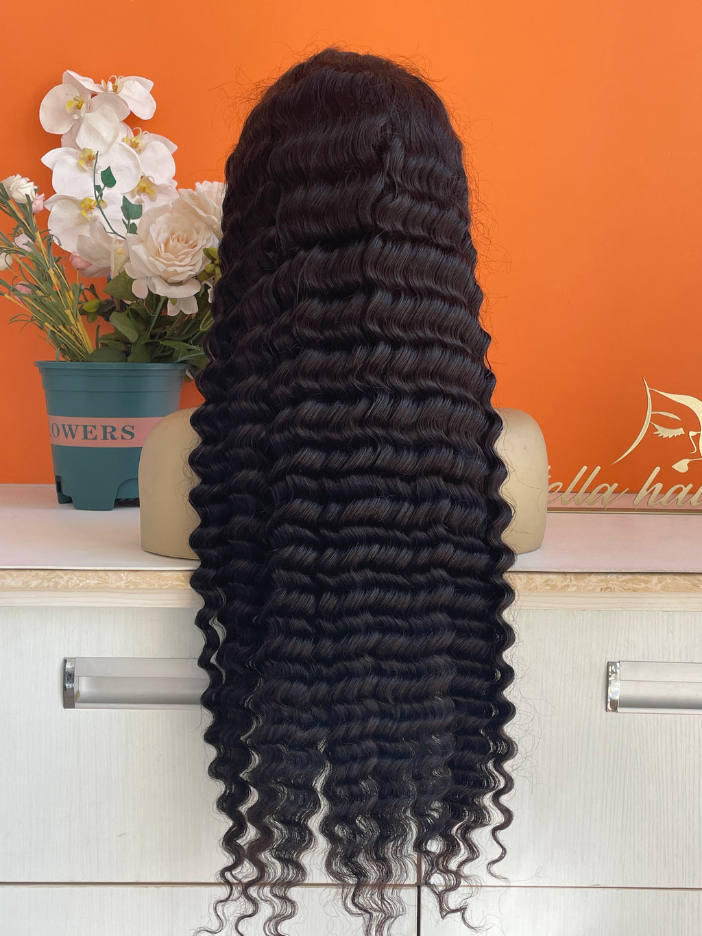 Premium Virgin Hair HD 5x5 Lace Closure Wig  Human Hair 200% Density Deep Wave
