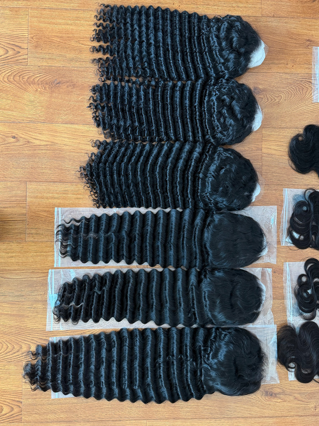 Premium Virgin Hair HD 13x4 Full Frontal Wig 200% Density Deep Wave