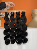 One Donor Raw Hair Top Quality Double Drawn Body Wave Hair Bundle