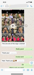 Hair Feedback