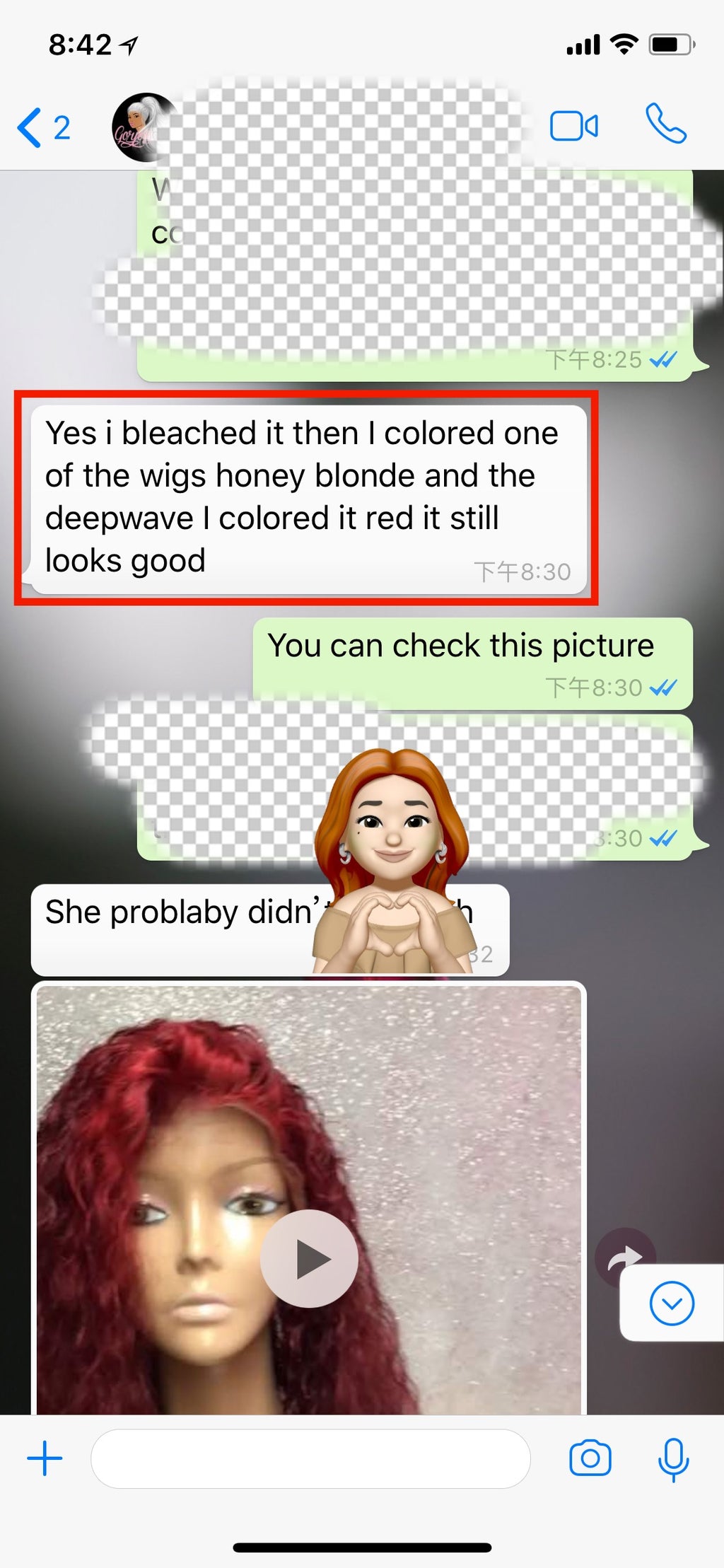 Hair Feedback