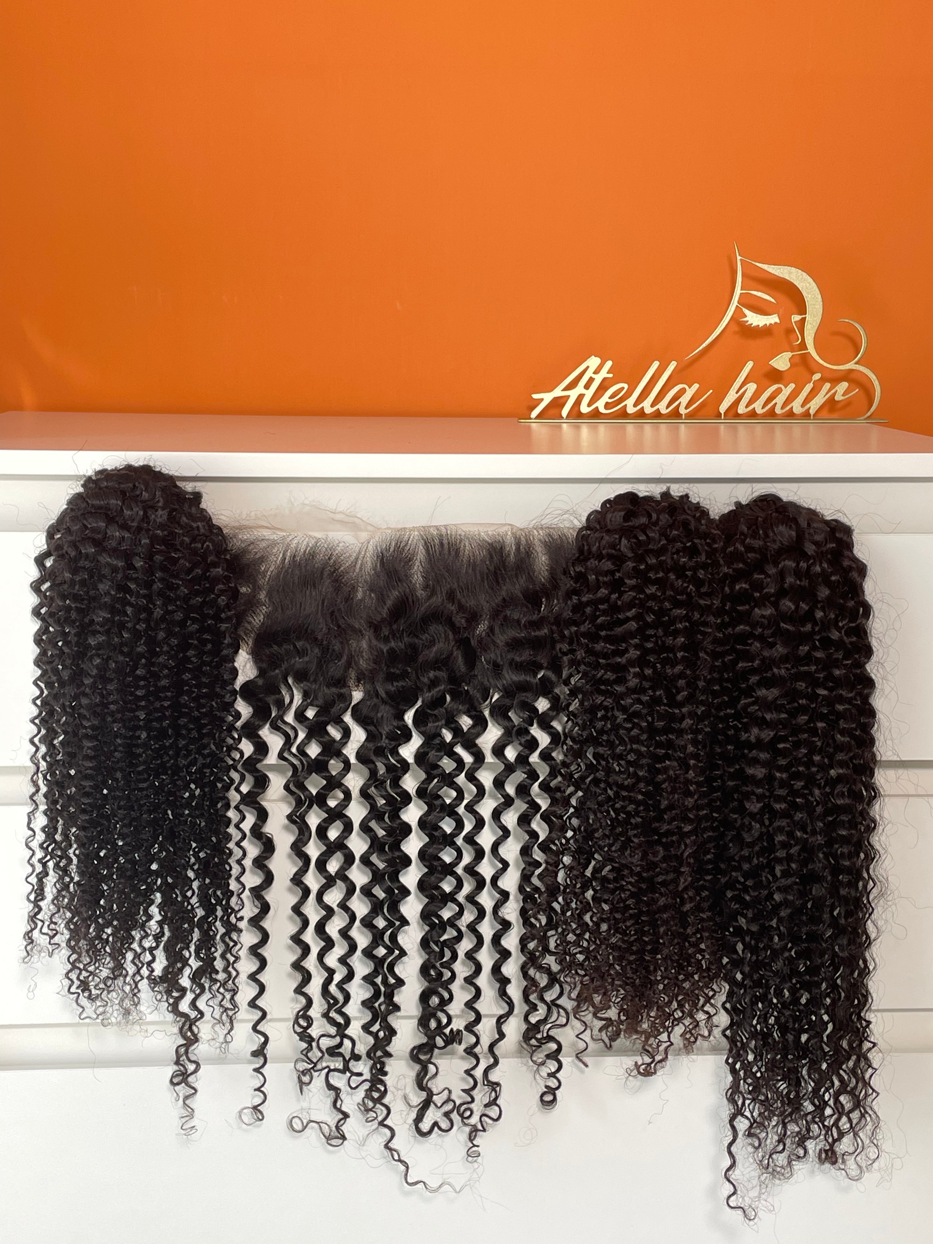 HD 13x6 Lace Frontal Human Hair Frontal Swiss Lace Deep Wave Deep Curly Water Wave