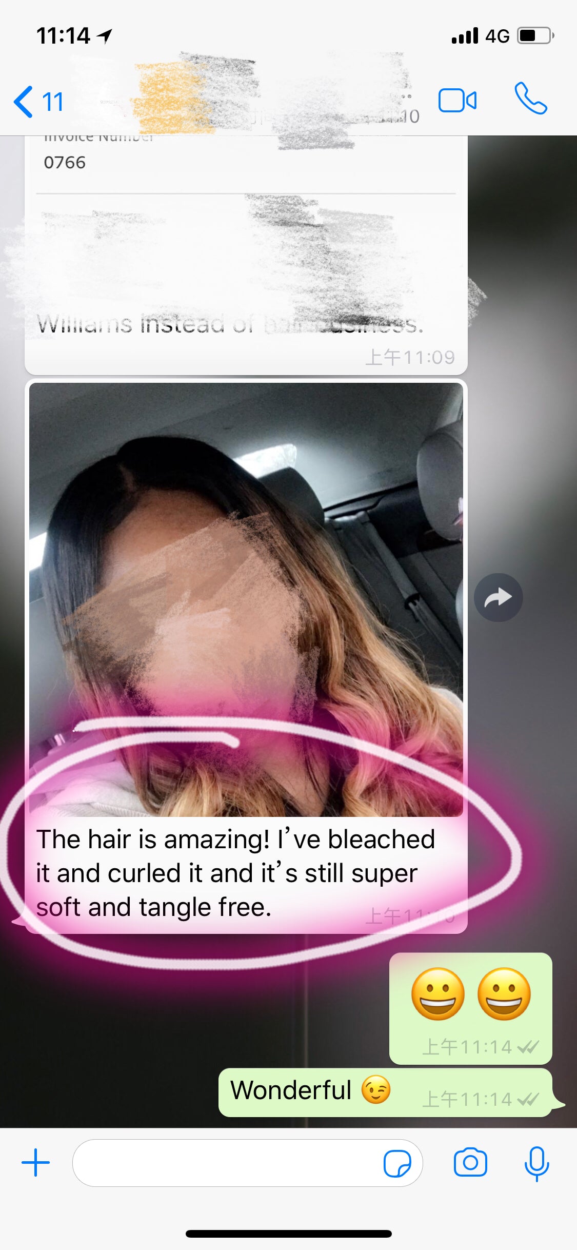 Hair Feedback