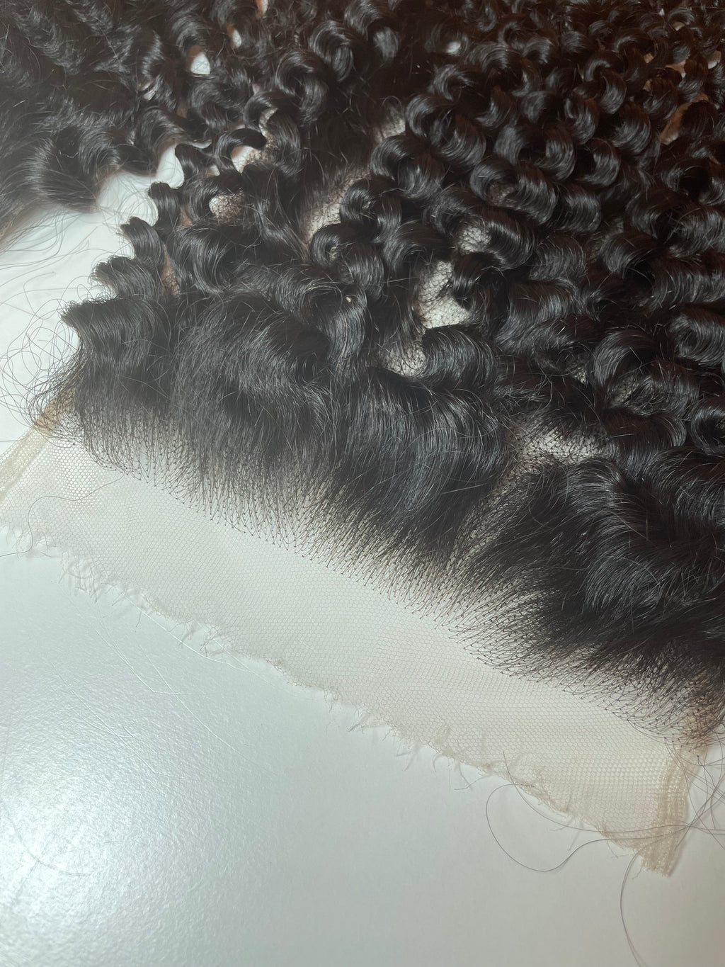 HD 5x5 Lace Closure Human Hair Swiss Lace Deep Wave Deep Curly