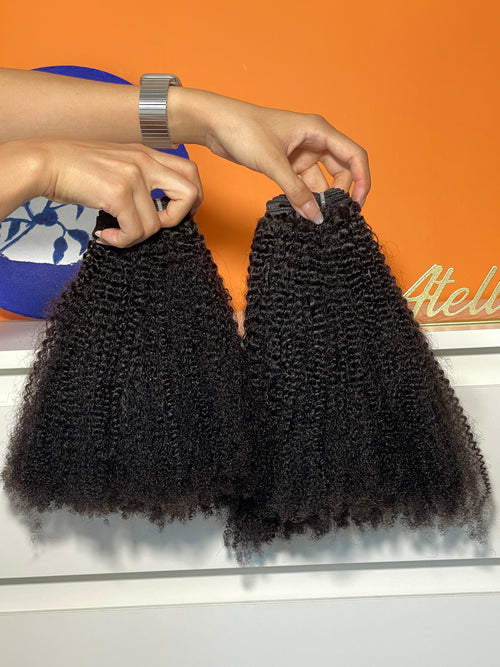 12A Virgin Vietnamese Hair Bundle Afro Curly Full Ends