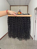 One Donor Raw Hair Top Quality Double Drawn Spiral Curly Hair Bundle