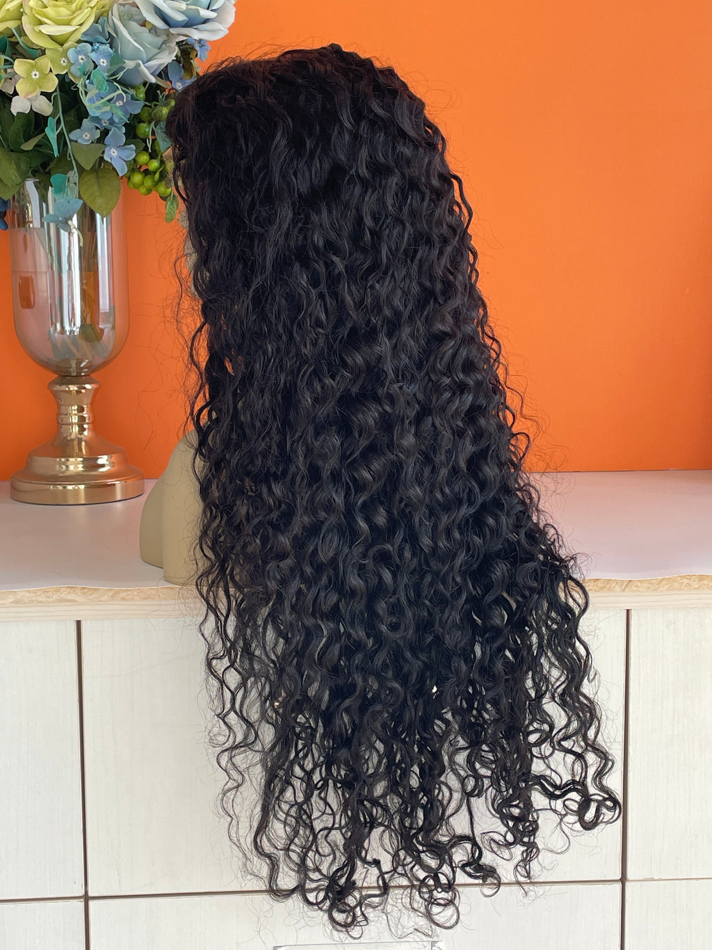 Premium Virgin Hair HD 13x4 Full Frontal Wig 200% Density Water Wave