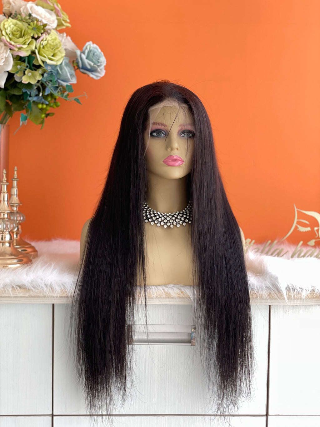 HD 13x6 Full Frontal Wig 200% Density Premium Virgin Hair Straight