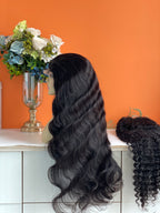 HD 13x6 Full Frontal Wig 200% Density Premium Virgin Hair Body Wave