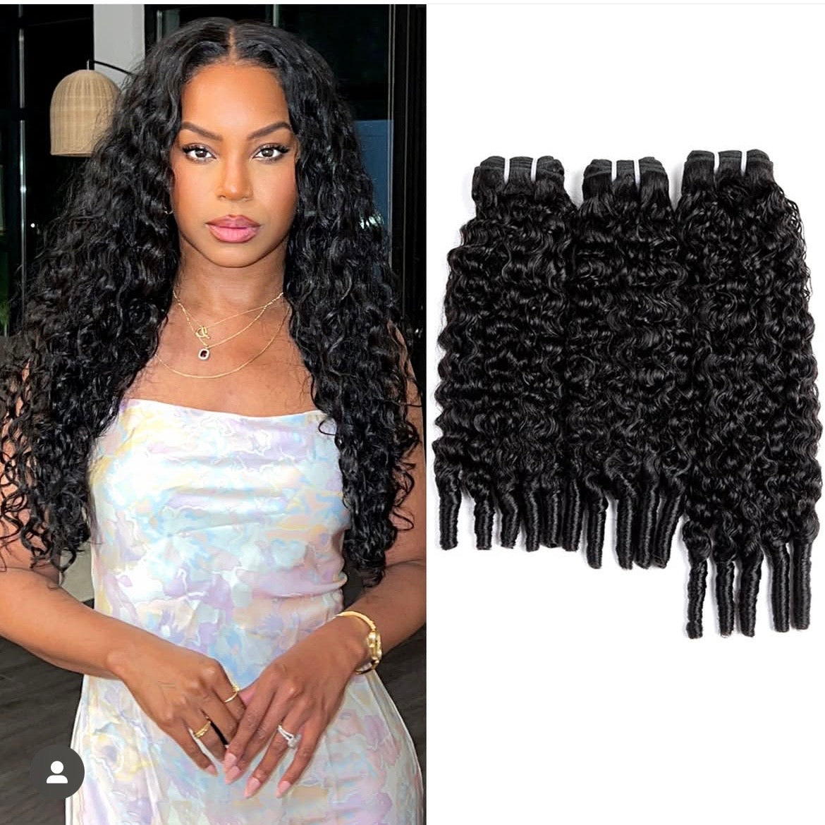 Premium Virgin Hair 13A Burmese Spiral Curly Hair Bundle 100% Human Hair