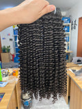 One Donor Raw Hair Top Quality Double Drawn Deep Curly Hair Bundle