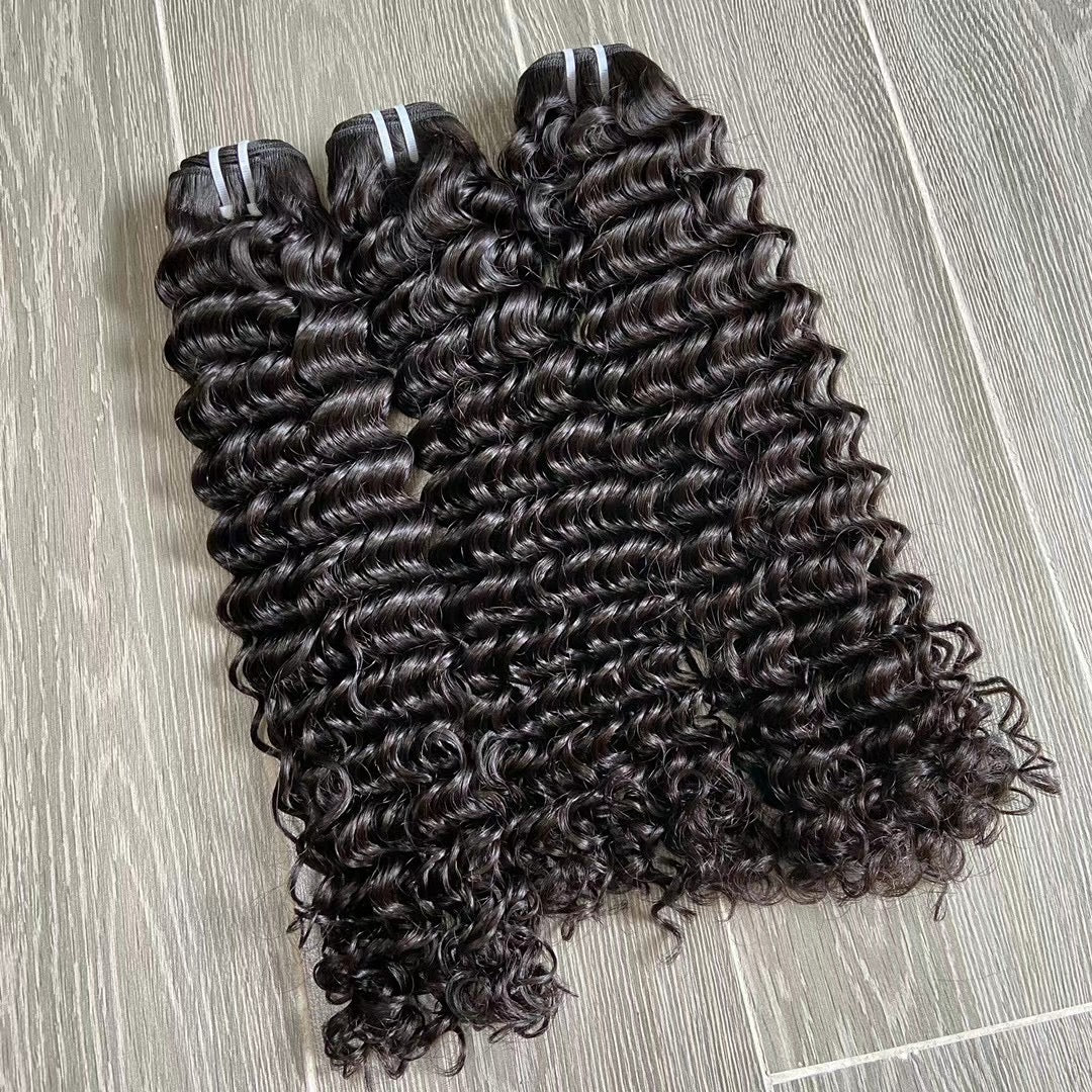 Top Quality Virgin Hair 14A Deep Wave Hair Bundle