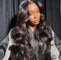 Premium Virgin Hair HD 13x4 Full Frontal Wig 200% Density Body Wave