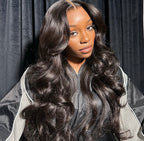 Premium Virgin Hair HD 13x4 Full Frontal Wig 200% Density Body Wave