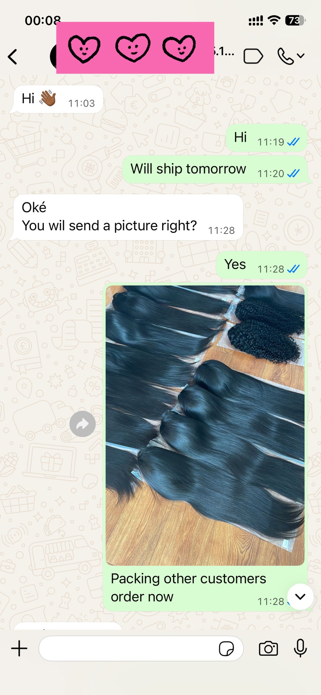 Hair Feedback