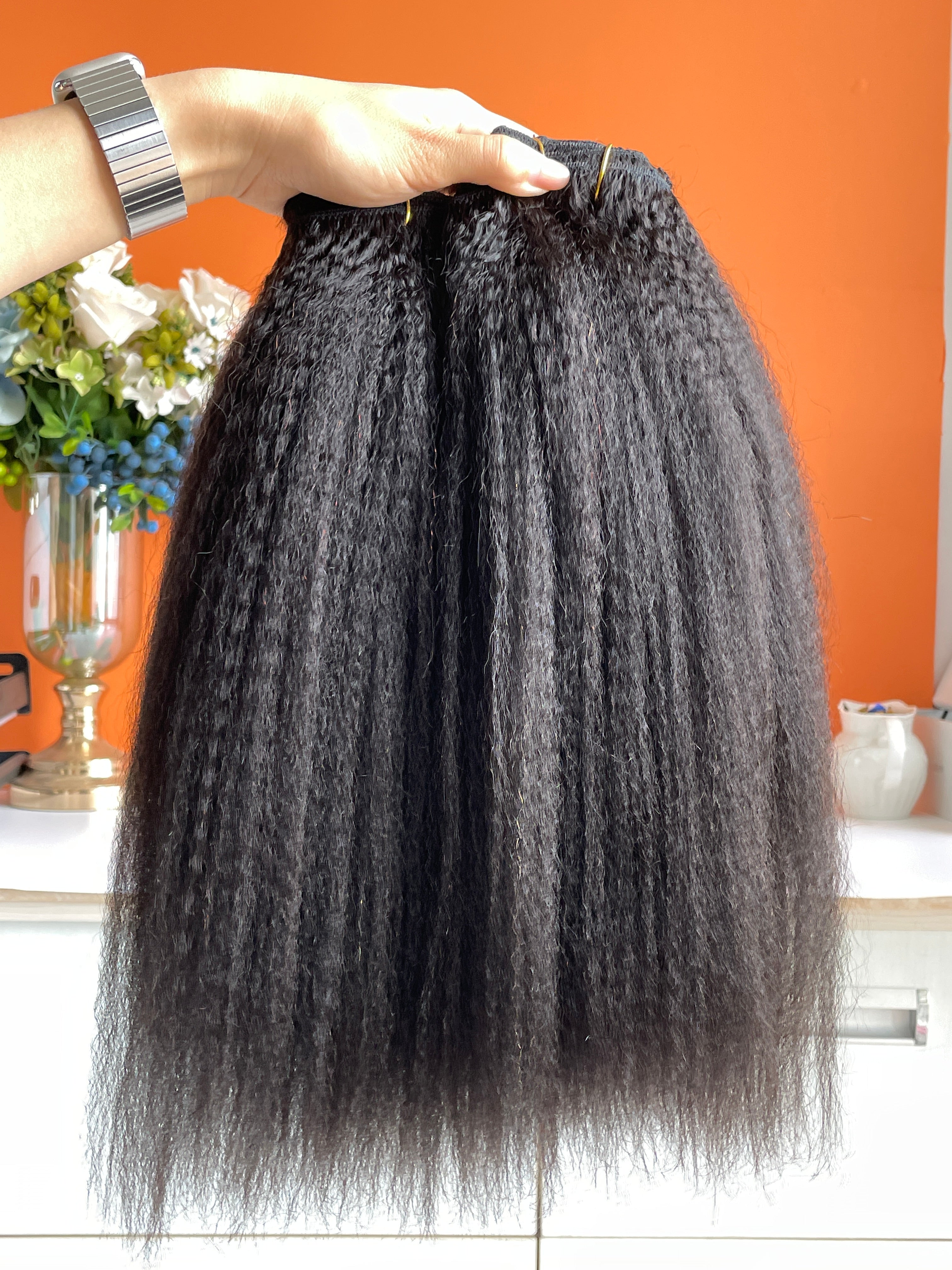 12A Virgin Vietnamese Hair Bundle Kinky Straight