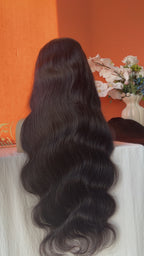 Premium Virgin Hair HD 13x4 Full Frontal Wig 200% Density Body Wave