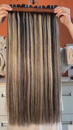 Raw Hair Double Drawn Top Quality Straight Hair Bundle Highlight Color 1b/4#+27#