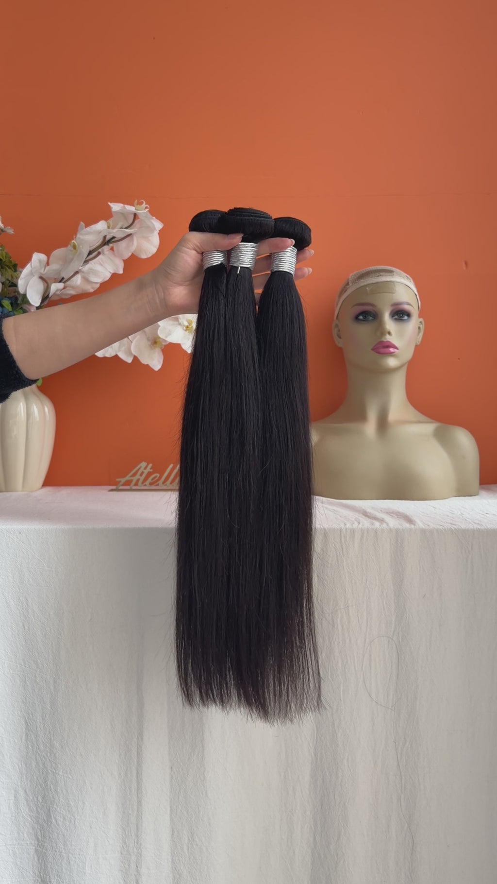 10A Virgin Indian Hair Straight Hair Bundles