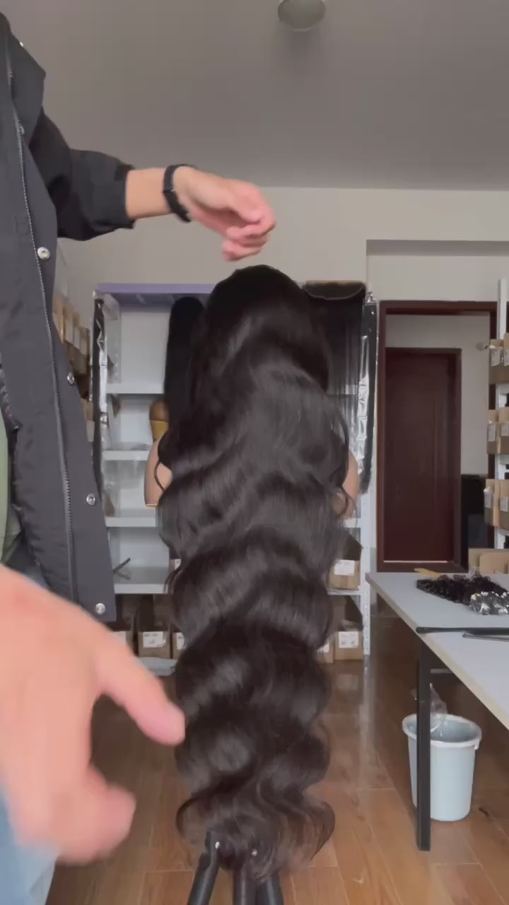 HD 13x6 Full Frontal Wig 200% Density Premium Virgin Hair Body Wave