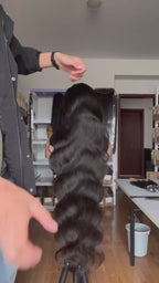 HD 13x6 Full Frontal Wig 200% Density Premium Virgin Hair Body Wave